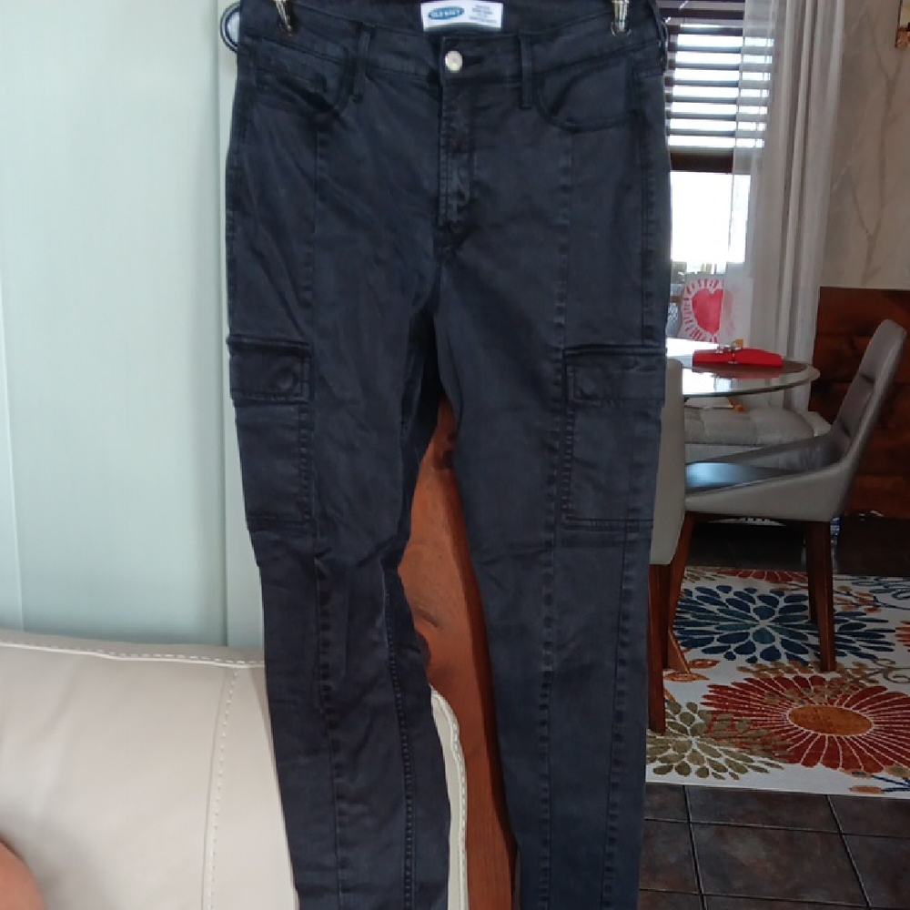 Old Navy Women's Black Skinny Jeans